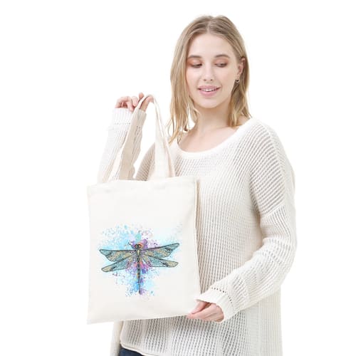 Pintura com Diamantes - EcoBagy Libélula - Bagy Art