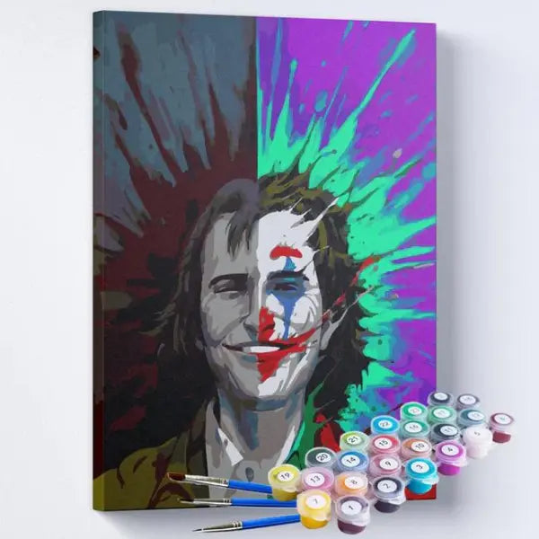 Pintura Numerada Terapêutica - O Coringa